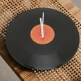 thumbnail image 4 of Relojes de Pared Congracia, Relojes de Grabación de Música Redondos Retro de 12 Pulgadas, RelOJes Silenciosos que no Hacen Tictac Con Pilas, Decoración del Hogar, RelOJES, 4 of 7