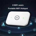 thumbnail image 5 of 4G Router Wireless Wifi Modem Sim Card Router Mifi Pocket Hotspot 8 Wifi Users Portable Wifi Router, 5 of 5