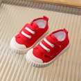 thumbnail image 1 of Zapatos informales para niños Canva suela suave Low Top primavera otoño parches mágicos zapatos blancos niños niñas caminar, 1 of 5