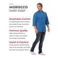 thumbnail image 2 of Chef Coat Chef Works Morocco Blue 4XL para hombre, 2 of 3