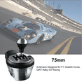 thumbnail image 3 of XINGBIRDS M9×1.25 Stainless Steel Gear Shifter Extension 75/95/140mm for Thrustmaster TH8A/TH8RS, Sim Racing Shifter Mod, 3 of 6