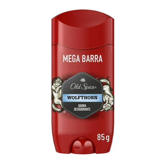 Barra Desodorante Old Spice Wolfthorn Mega 85 g