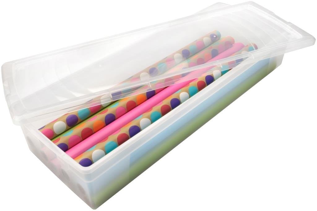 Iris Usa 105000 30 Wrapping Paper Storage Box Clear Vertical Iris Usa 105000 30 Wrapping Paper Storage Box Clear Vertical Pouch 44 Drawstring Boxtan 16piece Size Jewelry Photo Modular Owlie Bags