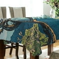 thumbnail image 5 of Yayeee Tablecloths 54" x 54" Rectangle Wrinkle Resistant Party Table Cover, Yellow Tree, 5 of 8
