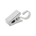thumbnail image 1 of 30 clips de cortina pequeños de acero inoxidable con gancho, abrazaderas colgantes de alta resistencia para fotos, dormitorio, baño, decoración del hogar, soporte de alambre para fiestas al aire libre Fokelyi WMSS-219, 1 of 7