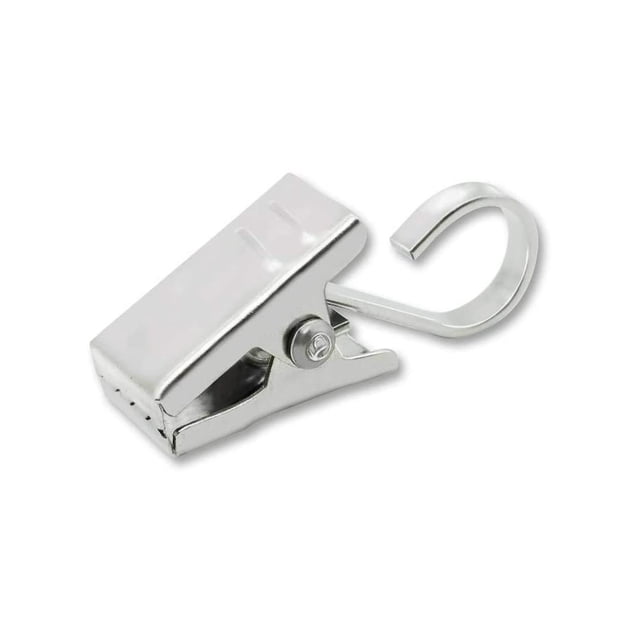 30 clips de cortina pequeños de acero inoxidable con gancho, abrazaderas colgantes de alta resistencia para fotos, dormitorio, baño, decoración del hogar, soporte de alambre para fiestas al aire libre Fokelyi WMSS-219