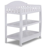 Delta Children Wilmington Changing Table with Pad, White