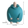 thumbnail image 2 of Figuras de juguete para decoración de mesa Yuxing dedo sonriente mano erecta 11x12x10cm, 2 of 3