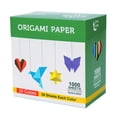 thumbnail image 1 of Bubu Kit De Papel Para Origami, 1000 Hojas, 6 Pulgadas, Cuadrado, Color De Doble Cara, 20 Colores Vivos Para Principiantes, Entrenamiento Y Lecciones De Manualidades Escolares, 1 of 7
