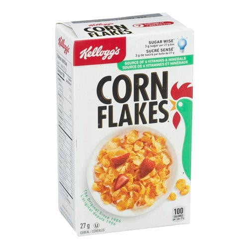 Kellogg's Corn Flakes Individual Packs 27g (70/Case) - 4.19 lbs