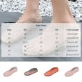 thumbnail image 4 of Bmawag Jelly Flat Sandals for Women Lightweight Round Toe Slip-On Hollow Breathable Jelly Mesh Flats Pink 11, 4 of 8