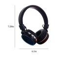 thumbnail image 3 of Hybrid Active Noise Cancelling Headphones, Wireless Over Ear Bluetooth Headset, 60H Playtime, Hi-Res Audio Custom EQ via App Deep Bass Comfort Fit Ear Cups, for Home Office Travel, 3 of 7