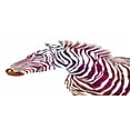 thumbnail image 4 of Animal Piggy Bank, Ornamental Zebra Profile Silhouette Striped Safari Theme Art, Ceramic Coin Bank Money Box for Cash Saving, 3.6" X 3.2", Purple Pink Coral, by Ambesonne, 4 of 4