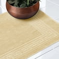 thumbnail image 5 of Superior Egyptian Cotton 900 GSM Greek Key Border 2-Piece Bath Mat Set, Yellow, 5 of 7