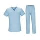 thumbnail image 4 of Conjunto De Batas De Enfermería Strade Fareast Limited ropa de trabajo de enfermera Lavable Suave XXL Azure, 4 of 8
