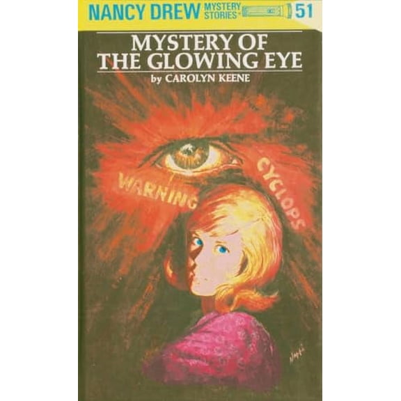 Nancy Drew 51: Mystery of the Glowing Eye, by Carolyn Keene, (Hardcover), Children's Books, English