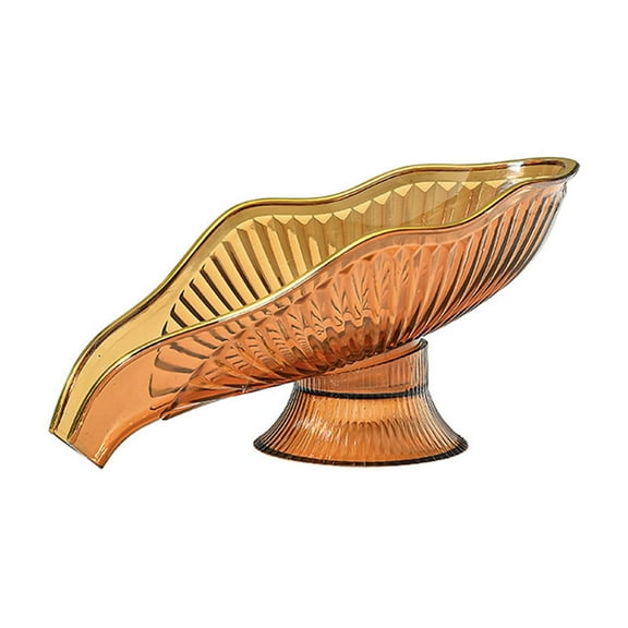 Yonrjhukm Self-Draining Soap Dish, Non-Porous Plastic Soap Holder with Gold Metal, Easy Clean Design for Bathroom Kitchen Sink & Bathtub, Multipurpose Soap Storage Solution