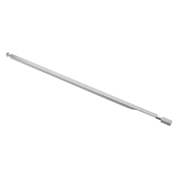 FENGGUIQU Bbq Rotisserie Rod, Silver Stainless Steel, Evenly Cooks, Detachable Design,