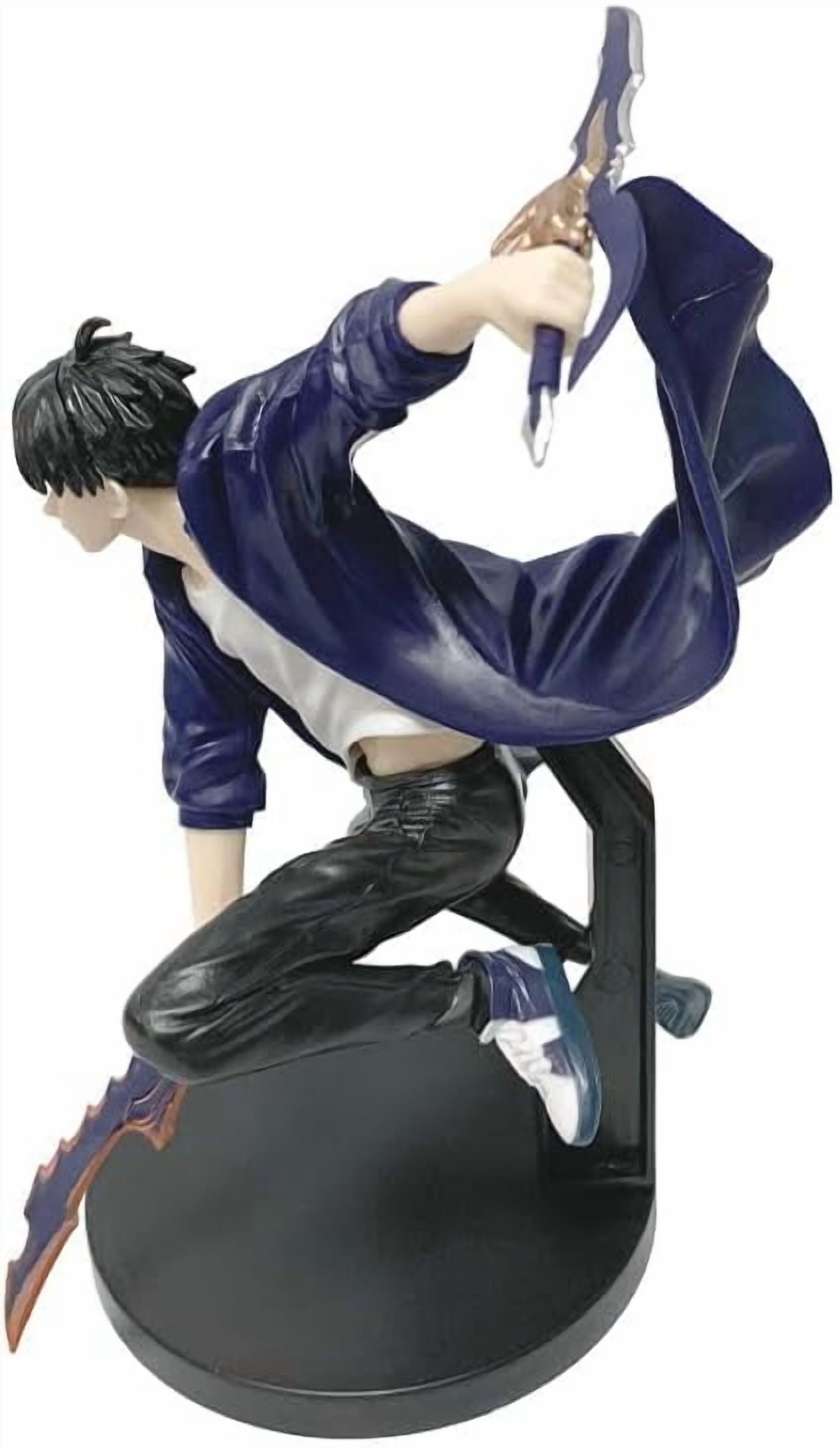 New Shinwoo Figure, Swing The Knife Fighting Shinwoo Action Figure 18cm/7.1inch Handmade Cosplay PVC Statues Collectible Souvenirs for Anime Fans Gifts