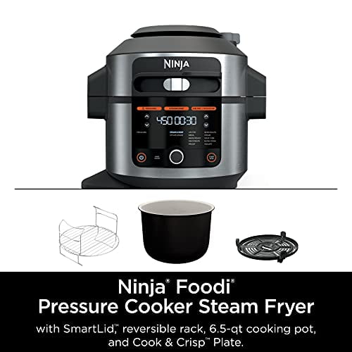その他 Ninja OL501 Foodi 14in1 Ninja OL501 Foodi 6.5 Qt. Pressure Cooker Steam Fryer with