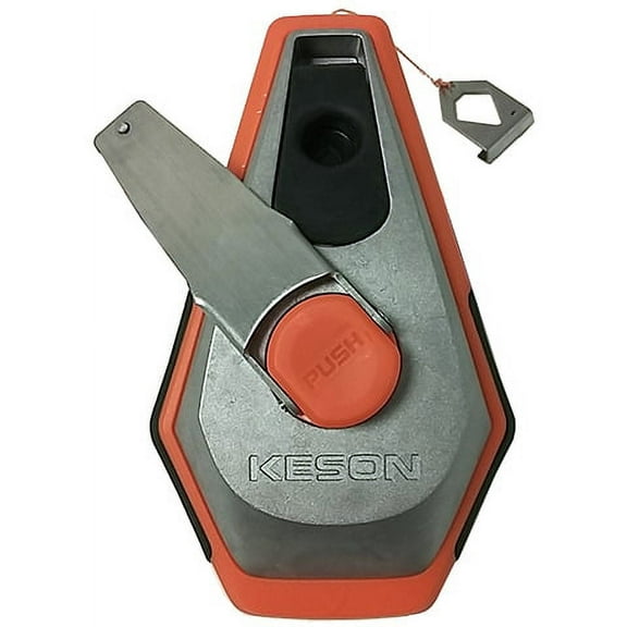 Keson K3XPRO Precision Series Chalk Line Reel, 100 ft L