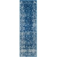 thumbnail image 2 of SAFAVIEH Evoke Ronald Bordered Runner Rug, Navy/Ivory, 2'2" x 19', 2 of 9