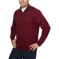thumbnail image 4 of GREG NORMAN Mens Contemporary Ribbed Quarter-Zip Lightweight Sweater (Hawk, Medium), 4 of 4