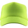 thumbnail image 2 of Classic Foam Front Mesh Back Trucker Hat Baseball Cap Plastic Adjustable Snapback, 2 of 4