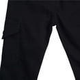 thumbnail image 6 of CPNG Boys Daily Fashion Cargo Pants Elastic High Waist Slim Fit Multi-Pocket Cargo Sweatpants Casual Jogger(Black,9-10 Years), 6 of 6