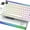 Star White, variant on ATTACK SHARK R85 HE Wired 75% Hall Effect Rapid Trigger Mechanical RGB Gaming Keyboard with 8K Polling,0.05mm RT Accuracy,0.08MS Latency,Magnetic Switch,5 Layer Sound Damped,Driver for PC(Star White)