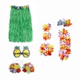 thumbnail image 4 of Conjunto de Traje de Falda Hawaiana Sunnimix Lujo 60 Cm Verde, 4 of 8