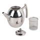 thumbnail image 2 of Tetera de acero inoxidable para café, hervidor de agua con filtro de gran capacidad (1 l), 2 of 15