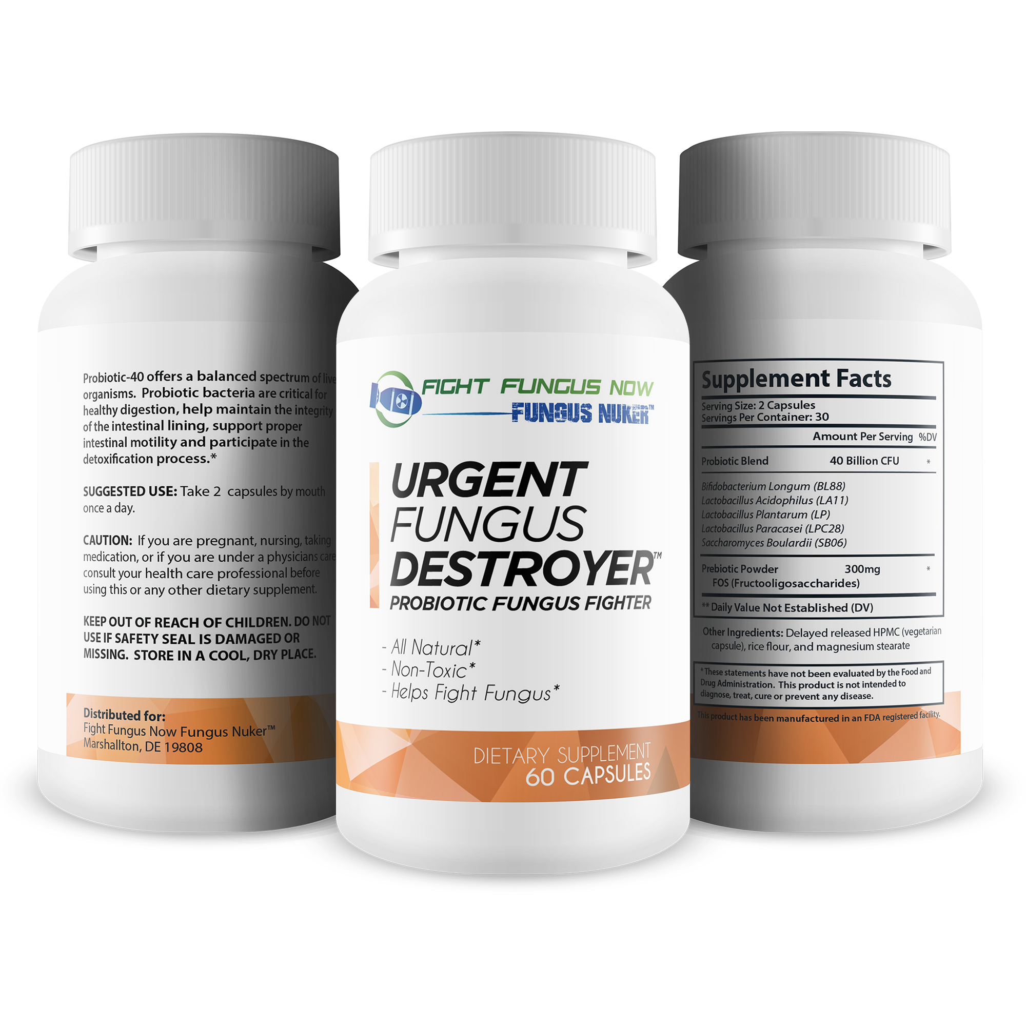 Buy Urgent Fungus Destroyer Probiotic Fungus Fighter The Best Clear