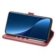 thumbnail image 4 of Funda de piel de color liso para Xiaomi 12 Pro, color rojo, 4 of 5
