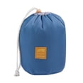 thumbnail image 2 of SPRING PARK Travel Cosmetic Makeup Bag Toiletry Case Drawstring Pouch Wash Organizer Storage, 2 of 7