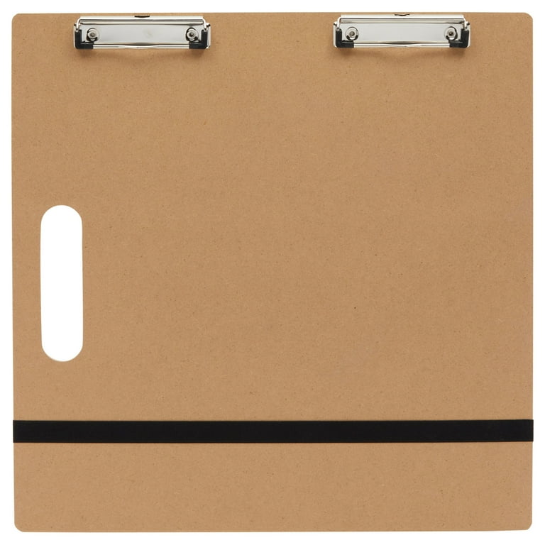 2-Pack Artist's Drawing Sketch Boards, Large Art Clipboards with