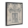 thumbnail image 3 of Stupell Industries Traditional Detailed Architecture Scene Black Floating Frame Canvas Art, 17 x 21, by June Erica Vess, 3 of 8