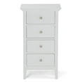 thumbnail image 6 of Simpli Home Acadian Four Drawer Floor Storage Cabinet In Pure White, 6 of 12