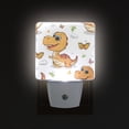 thumbnail image 3 of Cute Dinosaur and Butterfly Night Light 2 Pack LED Nightlight Plug into Wall Dusk to Dawn Sensor Soft White, 3 of 7