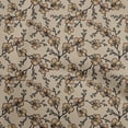 thumbnail image 1 of oneOone Cotton Poplin Light Brown Fabric Floral Retro Sewing Fabric By The Yard Printed Diy Clothing Sewing Supplies 42 Inch Wide, 1 of 5