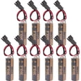 thumbnail image 5 of (10-Pieces 3V 3000mAh Lithium Battery Replacements for Fuji FDK CR8.LHC 17430, Toto CR8-LHC TH559EDV410R, TOTO THP3053 Back Up Batteries, 5 of 5