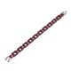 thumbnail image 3 of Pulsera de cadena de motocicleta pulsera estilo Rock and Roll accesorio de ropa negro rojo, 3 of 14