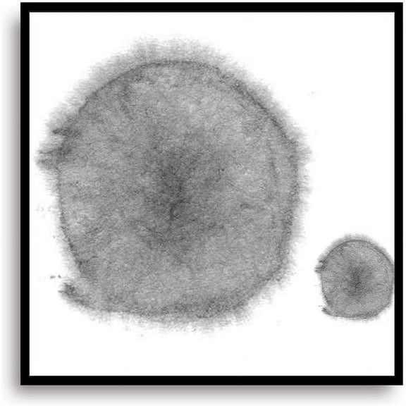 IDEA4WALL Framed Canvas Wall Art for Living Room, Bedroom Ink Painting Style Canvas Prints for Modern Home Decoration Ready to Hang