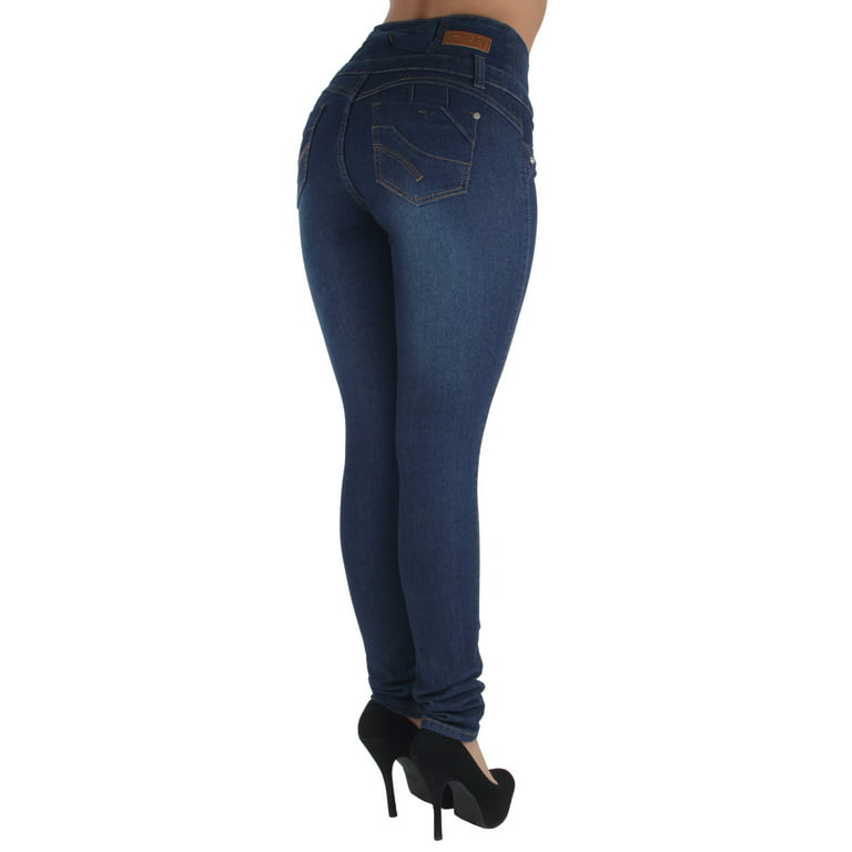 Fashion2Love Colombian Design Butt Lift Levanta Cola High Waist Skinny Jeans  