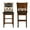 Brown, variant on New Classic Furniture Gia Solid Wood Counter Chair in Gray (Set of 2)
