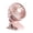 Pink, variant on IFRINID USB Rechargeable Desk Fan, Clip-on Mini Fan with Wall Mount Function and Night Light