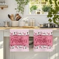 thumbnail image 4 of Happy Mother's Day Kitchen Towels Set of 2, Farmhouse Pink Floral Love Heart Absorbent Dish Towels for Kitchen, Microfiber Hand Towel, Quick Drying Tea Towel for Cleaning Decorative Dishcloths, 4 of 7