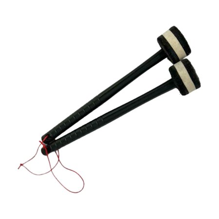 2pcs Percussion Mallets Steel drum Mallet Soft Felt Head Percussion Instrument Parts