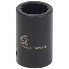 

Sunex Tools 308MZ - 3/8 Drive 8MM 12 Point Metric Standard Impact Socket