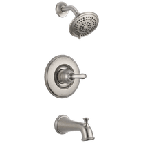 Delta Linden MonitorÃÂ® 14 Series Tub & Shower Trim in Stainless T14494-SS